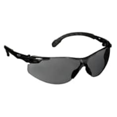 3M Solus 1000 Series, S1502SGAF, Black Temples, Scotchgard Anti-Fog Coating, Gray AF-AS lens, 20 per case