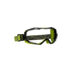 3M GoggleGear 6000 Series, GG6001SGAF-GRN, Green Shroud, Scotchgard Anti-Fog Coating, Clear AF-AS lens, 10ea per case
