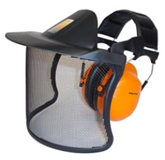 3M Brush Defender Visor System, Face Protection V40GH31A-1P, with H31A Ear Muff, 1 per case