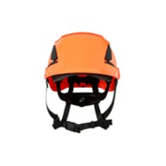 3M SecureFit Safety Helmet, X5007V-ANSI, Orange, vented, 10 per case