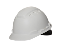 3M SecureFit Elevated Temperature Hard Hat H-701T-SF, White, 4-Point Pressure Diffusion Ratchet Suspension, 10 per case
