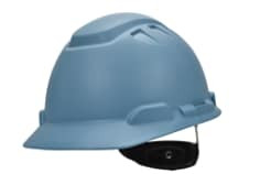 3M SecureFit Elevated Temperature Hard Hat H-704T-SF, Blue, 4-Point Pressure Diffusion Ratchet Suspension, 10 per case