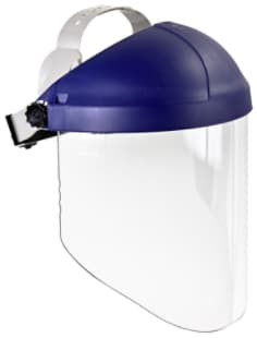 3M Ratchet Headgear H8A, 82783-00000, with 3M Clear Polycarbonate Faceshield WP96 5 per case
