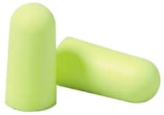 3M E-A-Rsoft Yellow Neons Earplugs 312-1250, Uncorded, Poly Bag, 2000 Pair per case