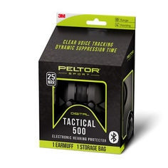 Peltor Sport Tactical 500 Electronic Hearing Protector TAC500-NS-8, 8 per case