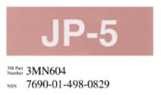 3M Diamond Grade Damage Control Pipe Sign 3MN604DG, "JP-5", 6" x 2", 50 per packkage