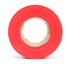 Scotch Barricade Tape 381, DANGER / PELIGRO, 3" x 1000 ft, Red, 8 rolls per case