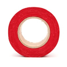 Scotch Repulpable Barricade Tape 515, DANGER, 3" x 150 ft, Red, 8 rolls per case