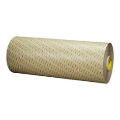 3M Adhesive Transfer Tape 9667MP, Clear, 12" x 180 yd, 2 mil, Roll