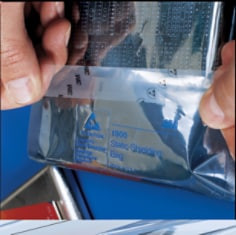 3M Printed Antistatic Utility Tape 40PR, 1" x 72 yd (25,40 mm x 66 m), 9 per case