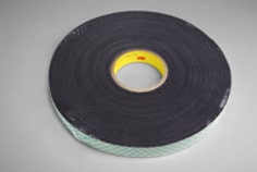 3M Double Coated Urethane Foam Tape 4052, Black, 3/4" x 72 yd, 31 mil, 12 roll per case
