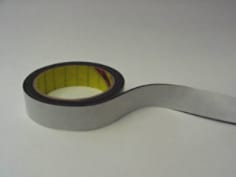 3M Vinyl Foam Tape 4718, Black, 1/4" x 36 yd, 125 mil, 36 roll per case