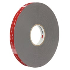 3M VHB Window Tape B45F, Black, 5/8" x 656 yd, 45 mil, Levelwound, 1 roll per case