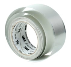 3M Tin-Plated Copper Foil EMI Shielding Tape 1183, 7.7" x 10", Sheet, 10 Sheets per case