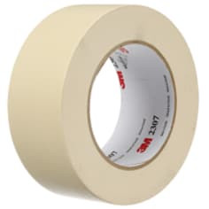 3M Masking Tape 2307, Tan, 48 mm x 55 m, 5.2 mil, 24 roll per case