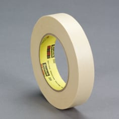 3M High Performance Masking Tape 232, Tan, 3/4" x 60 yd, 6.3 mil, 48 per case