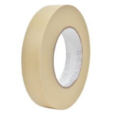 3M Specialty High Temperature Masking Tape 5501A Tan, 1" x 60 yd, 48 per case