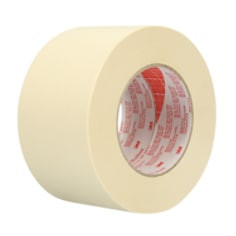 3M Performance Masking Tape 2364, Tan, 100 mm x 55 m, 6.5 mil, 8 rolls per case