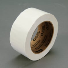 Scotch Box Sealing Tape 371, White, 36 mm x 1500 m, 8 per case