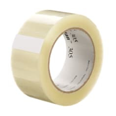 Tartan Box Sealing Tape 305, Clear, 48 mm x 50 m, 36 rolls per case