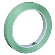 3M Polyester Tape 875, Green, 1/2" x 72 yd, 2 mil, 96 roll per case