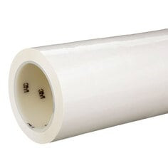 3M Polyethylene Tape 483, White, 48" x 36 yd, 5.0 mill, 1 roll per case