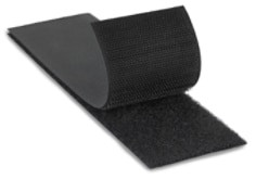 3M Hook Fastener SJ3402, Black, 3/4" x 50 yd, 16 roll per case