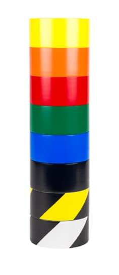 3M Vinyl Tape Safety and 5S Color Coding Pack, 1 Pack per case