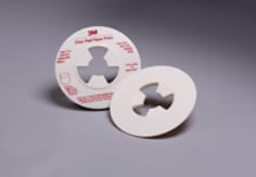 3M Disc Pad Face Plate 45208, 5" Soft White, 10 per case