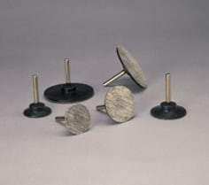 Standard Abrasives Hook and Loop Holder Pad 840052, 5" x 5/16-24M Velour, 10 per case