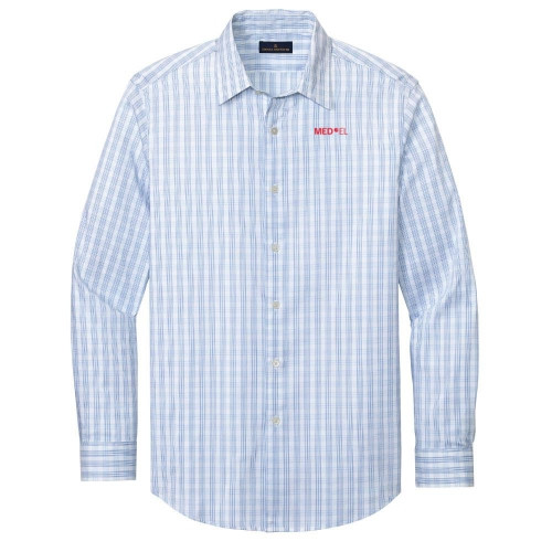 Embroidered Brooks Brothers Tech Stretch Shirt- MED-EL