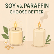 Soy Wax vs. Paraffin: Why Natural Candles Are Better