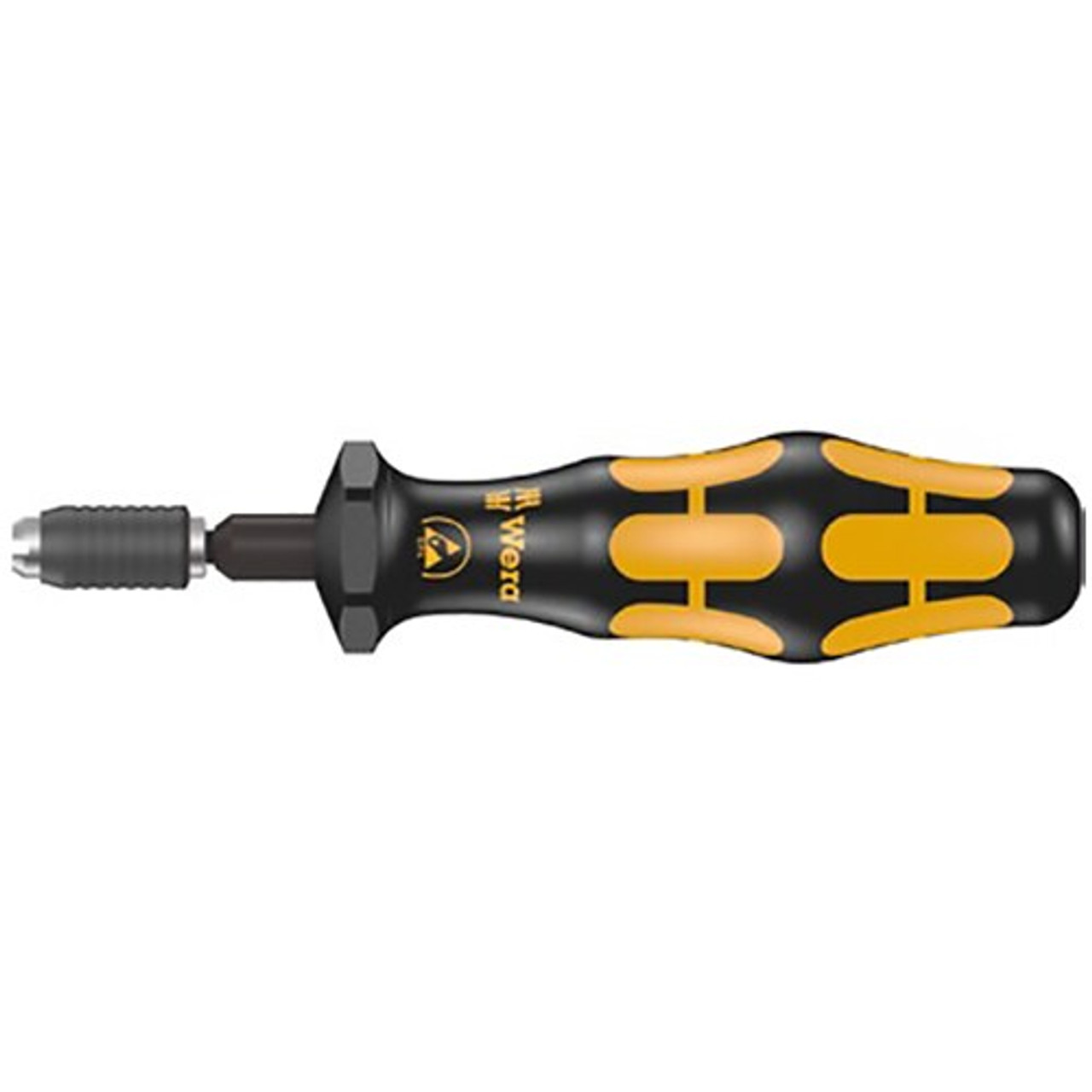 wera 074826 | 4mm 0.1 - 0.34 Nm ESD Pre-Set Adjustable Torque Screwdriver with Quick Release Chuck