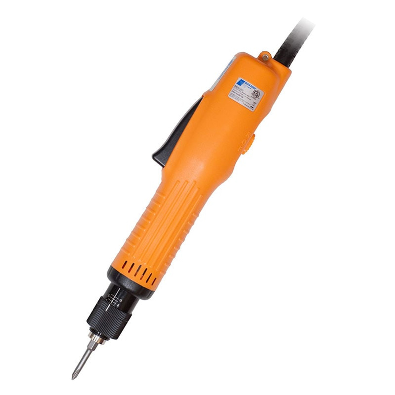 BESL300P | Inline Electric Screwdriver, 1.8 - 10.4 in lbs, 1/4'' hex, 1200 rpm, Push-to-Start