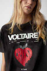 Women's Designer Black Concert Crush T-Shirt