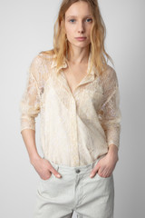 Women's Designer Lace Shirt