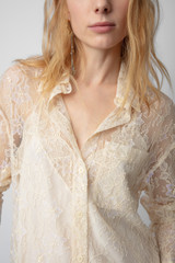 Women's Designer Lace Shirt