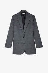 Women's Designer Grey Suit Jacket