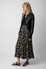 Women's Designer Floral Maxi Skirt