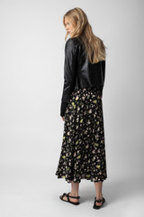 Women's Designer Floral Maxi Skirt