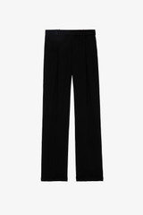 Women's Designer Black Suit Pant