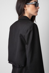 Women's Designer Black Suit Jacket