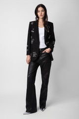 Women's Designer Black Suit Jacket