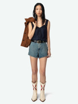 CELITE TOMBOY TOP NAVY