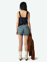 CELITE TOMBOY TOP NAVY