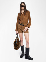 THELMA SUEDE SHIRT THELMA SUEDE SHIRT