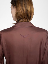 THELY SHIRT BURGUNDY