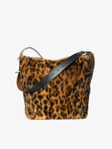 JANE HOBO LEOPARD BAG