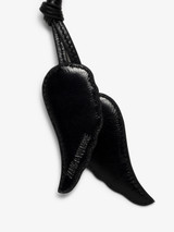 ROCK FEATHER KEYRING/ BAG TAG