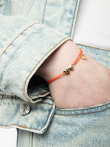 LINK HEART BRACELET FLAME